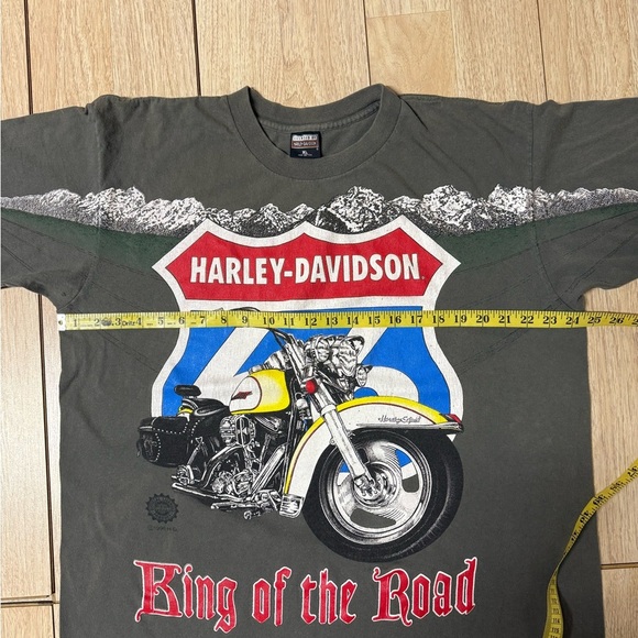 Rare 1996 Harley Davidson King Of The Road Tee - Picture 5 of 7